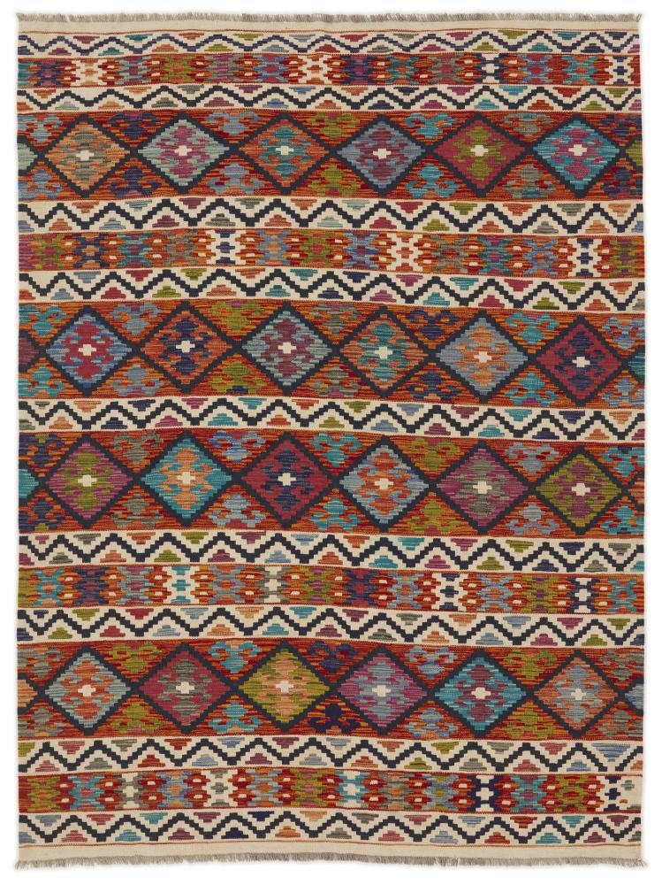 Alfombra afgana Kilim Afghan 242x154 242x154, Alfombra persa Tejido a mano
