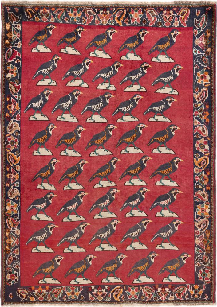 Persian Rug Shiraz Old 193x136 193x136, Persian Rug Knotted by hand