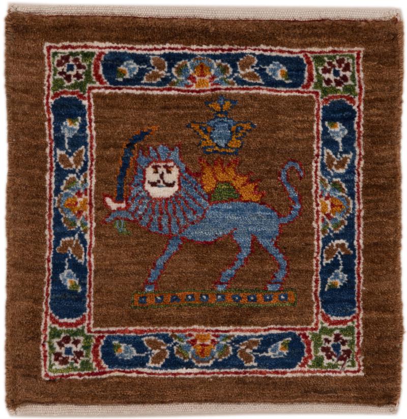 Perzisch tapijt Perzisch Gabbeh Kashkuli 41x39 41x39, Perzisch tapijt Handgeknoopte