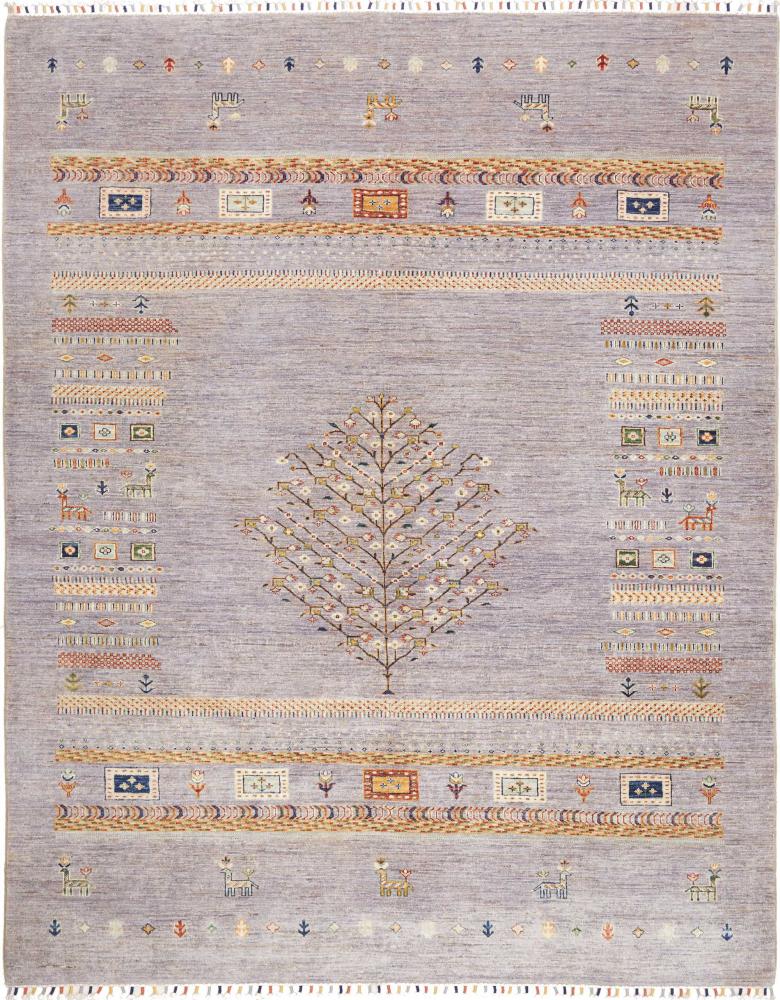 Pakistani rug Design Arijana 8'8"x6'9" 8'8"x6'9", Persian Rug Knotted by hand