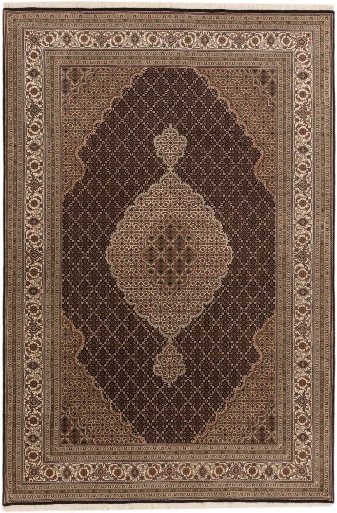 Tapis indien Indo Tabriz 306x205 306x205, Tapis persan Noué à la main