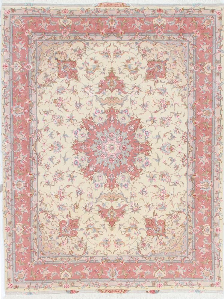 Tapete persa Tabriz 50Raj 194x154 194x154, Tapete persa Atado à mão