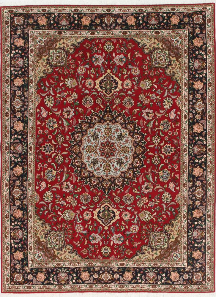 Tapete persa Tabriz 50Raj 202x156 202x156, Tapete persa Atado à mão