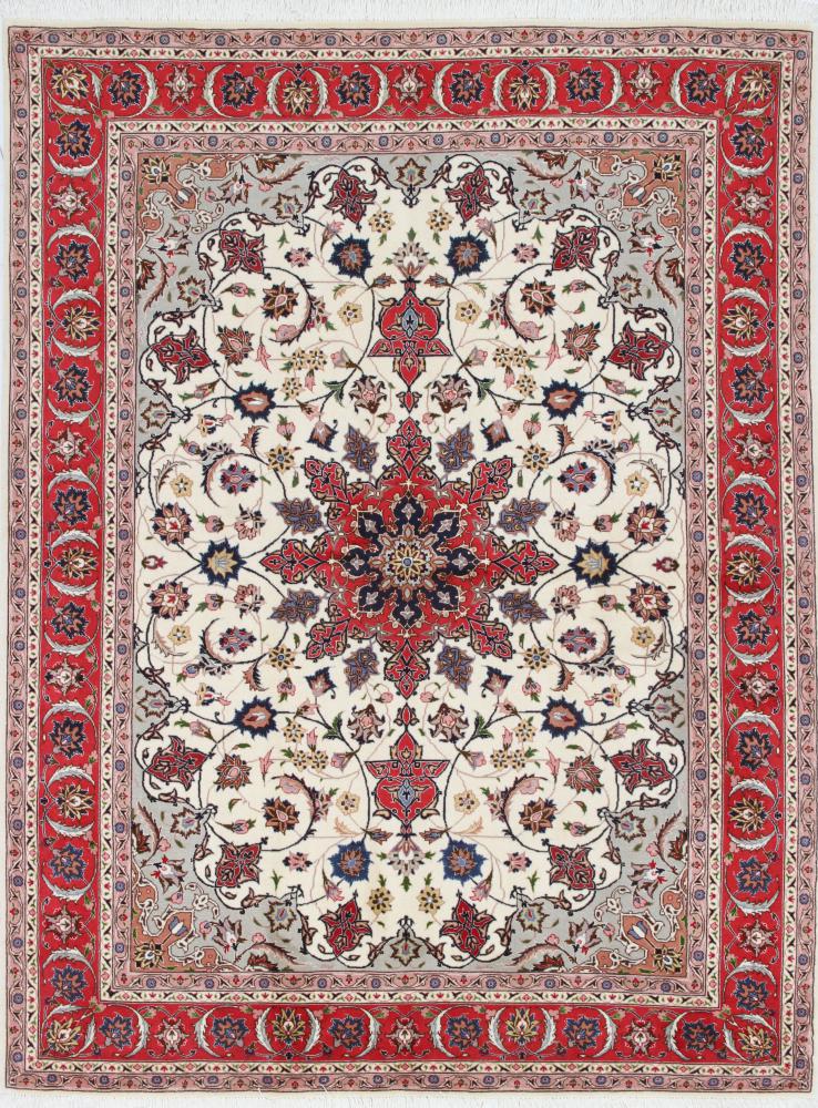 Tapete persa Tabriz 50Raj 207x156 207x156, Tapete persa Atado à mão