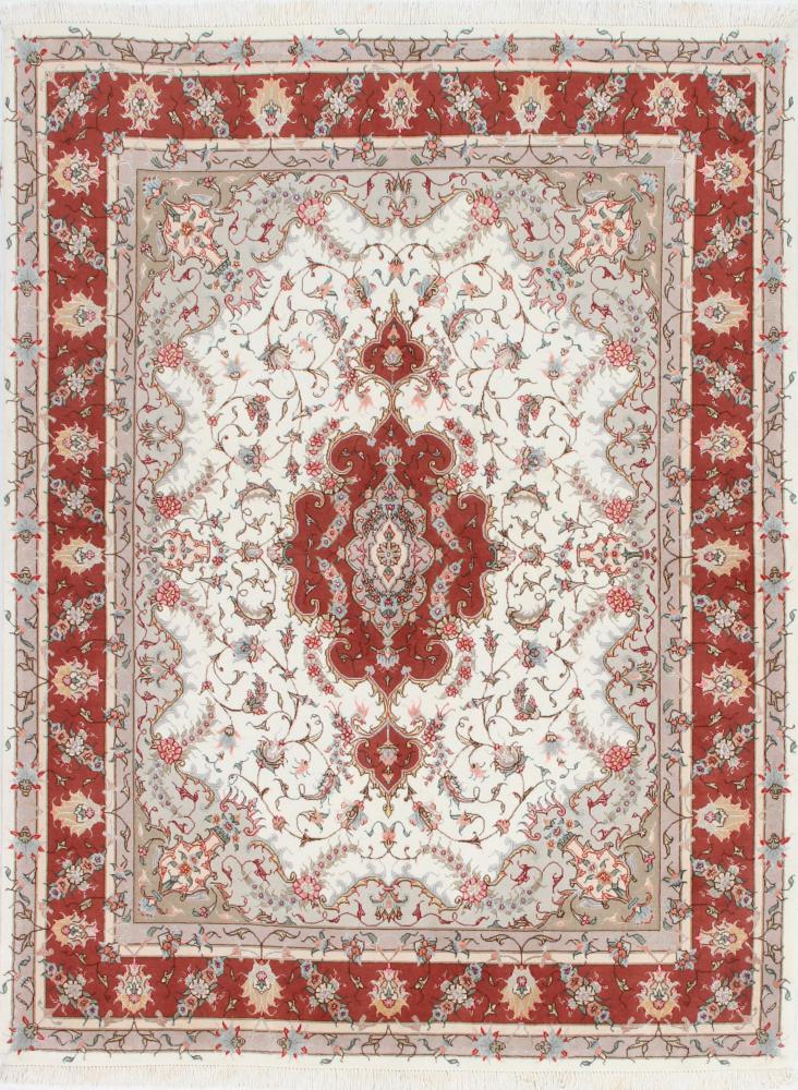 Tapete persa Tabriz 50Raj 195x149 195x149, Tapete persa Atado à mão