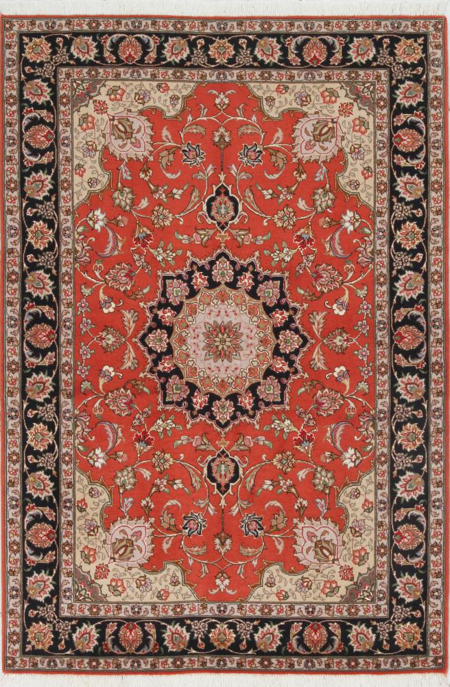 Tapete persa Tabriz 50Raj 154x105 154x105, Tapete persa Atado à mão