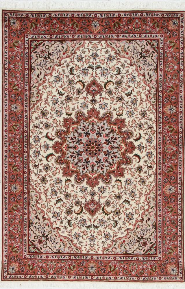 Tapete persa Tabriz 50Raj 151x101 151x101, Tapete persa Atado à mão