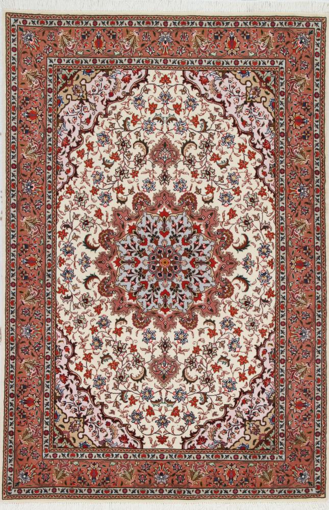 Tapete persa Tabriz 50Raj 157x102 157x102, Tapete persa Atado à mão