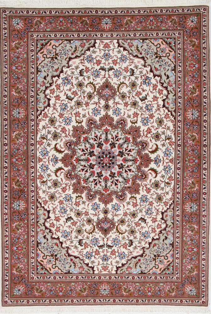 Tapete persa Tabriz 50Raj 154x107 154x107, Tapete persa Atado à mão