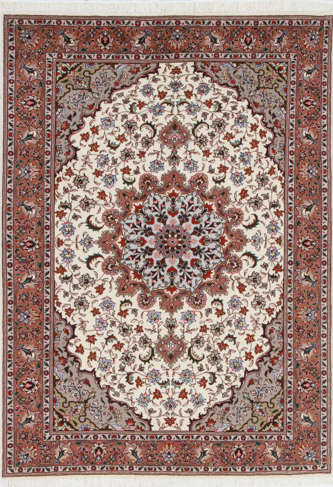 Tapete persa Tabriz 50Raj 152x104 152x104, Tapete persa Atado à mão