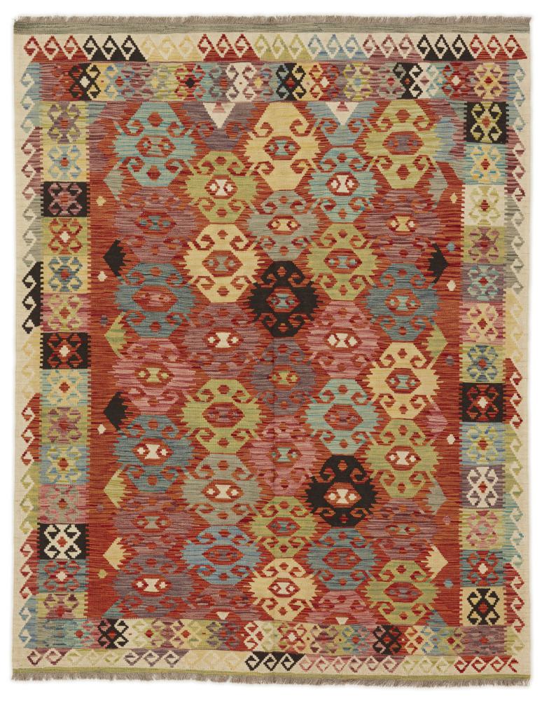 Afghansk teppe Kelim Afghan 224x176 224x176, Persisk teppe Handwoven 