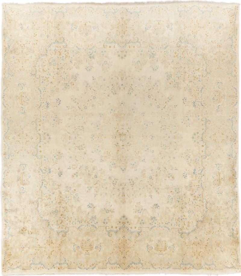 Tappeto persiano Kirman 353x394 353x394, Tappeto persiano Annodato a mano