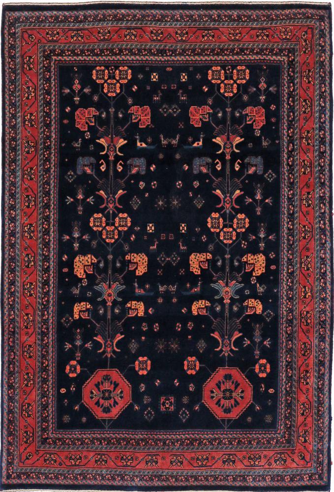 Perzsa szőnyeg Gabbeh Loribaft 5'10"x3'10" 5'10"x3'10", Perzsa szőnyeg Kézzel csomózva