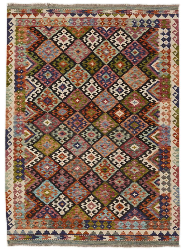 Afghan rug Kilim Afghan 247x180 247x180, Persian Rug Woven by hand