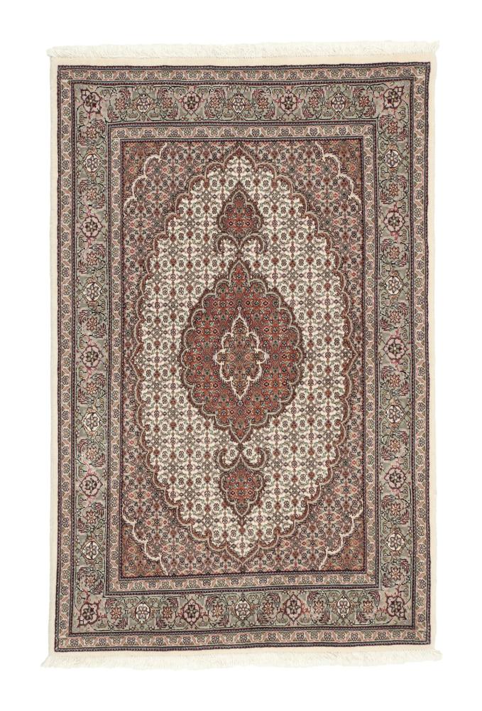 Tapis persan Tabriz Mahi 50Raj 126x79 126x79, Tapis persan Noué à la main