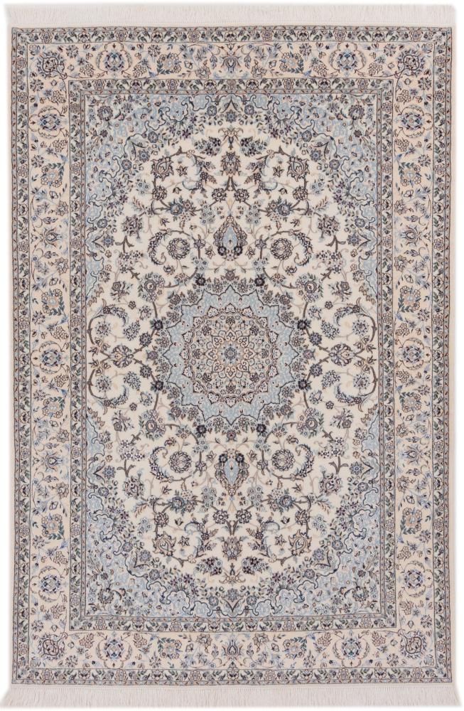 Tapis persan Naïn 6La 238x159 238x159, Tapis persan Noué à la main