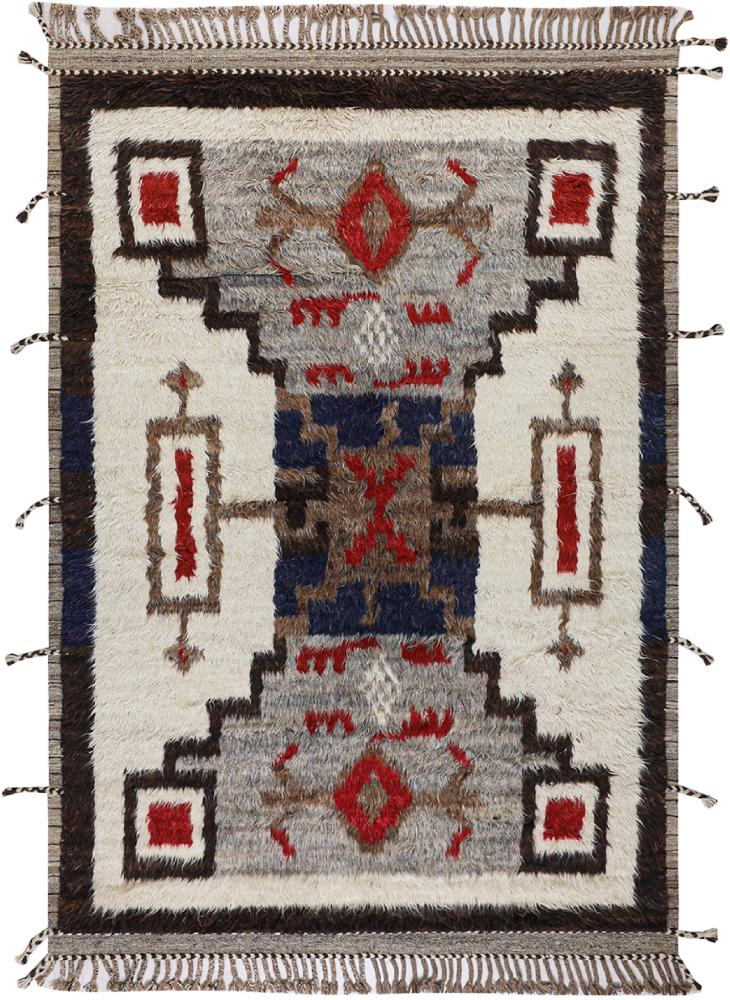 Tapis afghan Berber Maroccan 304x211 304x211, Tapis persan Noué à la main