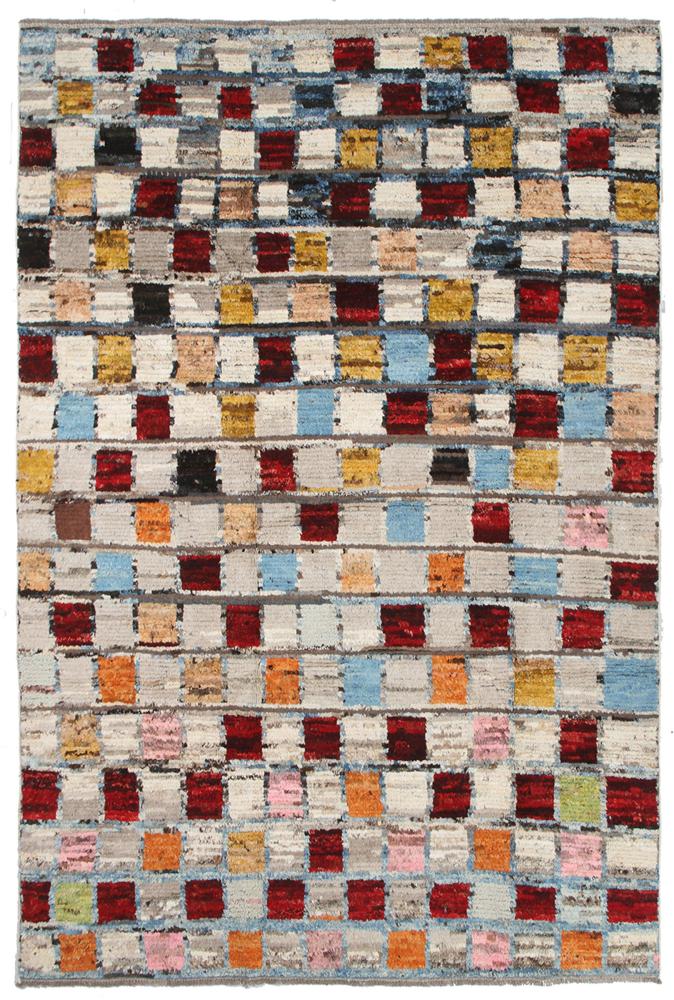 Afghan rug Berber Design 280x199 280x199, Persian Rug Knotted by hand