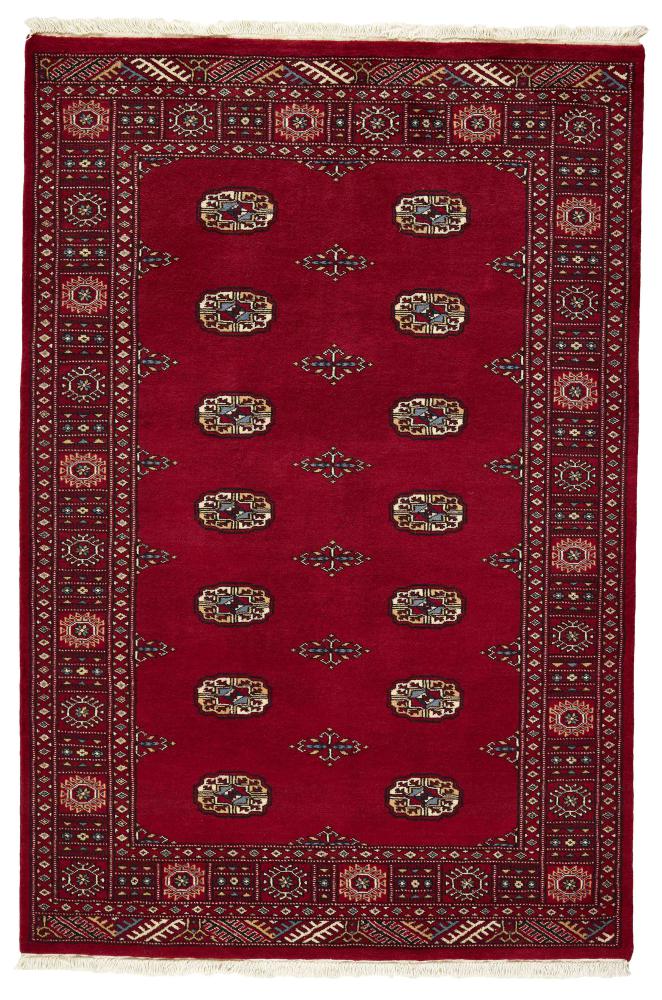 Pakistanischer Teppich Pakistan Buchara 2ply 185x126 185x126, Perserteppich Handgeknüpft