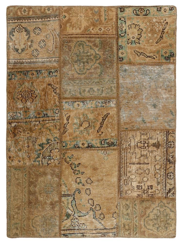 Tapete persa Patchwork 124x87 124x87, Tapete persa Atado à mão