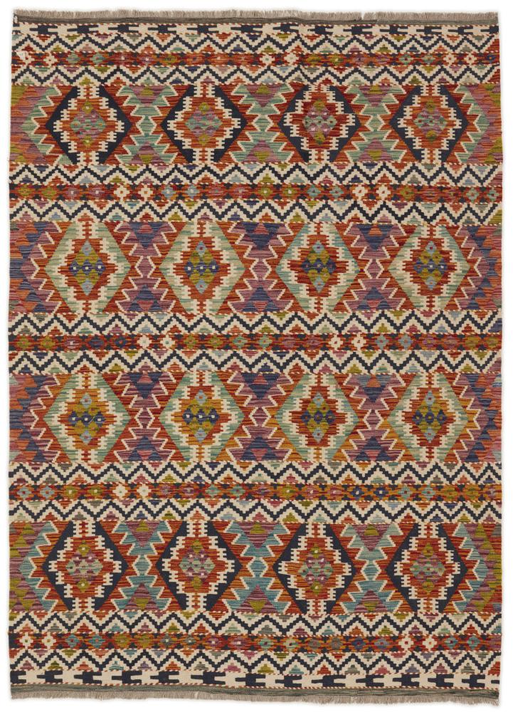 Afghanischer Teppich Kelim Afghan 255x186 255x186, Perserteppich Handgewebt