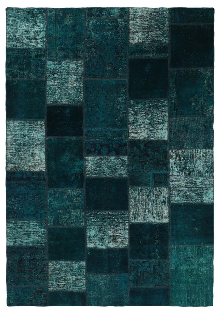 Persisk matta Patchwork 304x211 304x211, Persisk matta Knuten för hand