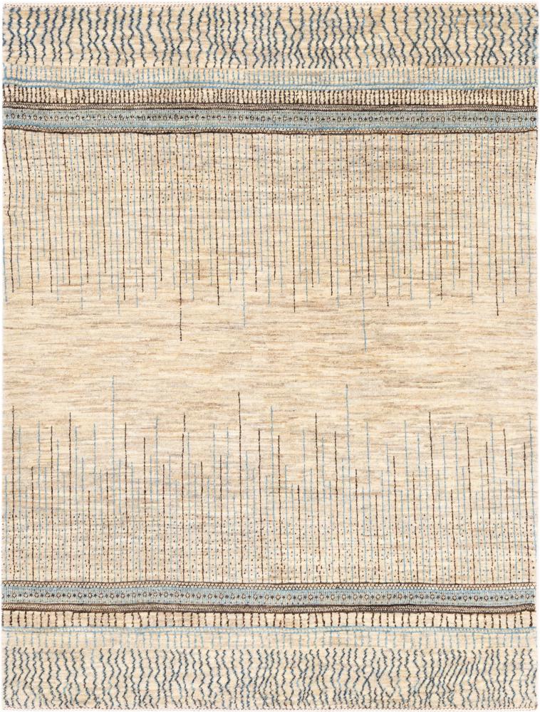 Tapis persan Perser Gabbeh Loribaft Natura 197x153 197x153, Tapis persan Noué à la main
