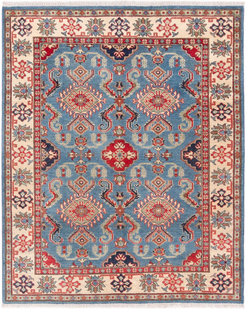 Tappeto pakistano Kazak 194x160 194x160, Tappeto persiano Annodato a mano