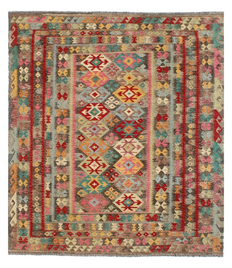 Alfombra afgana Kilim Afghan 297x250 297x250, Alfombra persa Tejido a mano