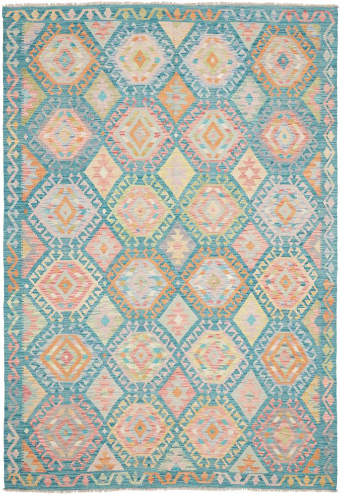Afghan rug Kilim Afghan 253x169 253x169, Persian Rug Woven by hand