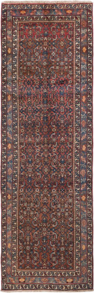 Persisk tæppe Hosseinabad Antikke 325x103 325x103, Persisk tæppe Knyttet i hånden