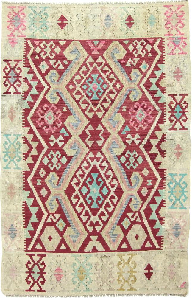 Tapete afegão Kilim Afegão Heritage 187x123 187x123, Tapete persa Tecido à mão