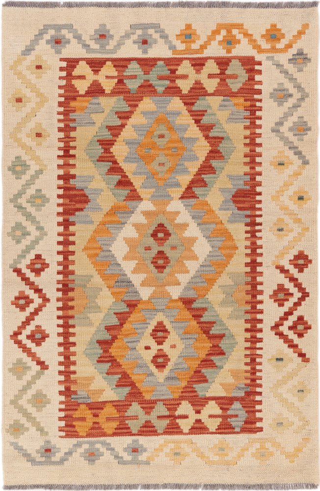 Afghan rug Kilim Afghan 3'11"x2'7" 3'11"x2'7", Persian rug Handwoven