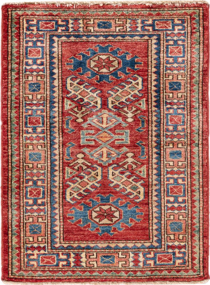 Afghansk teppe Super Kazak 84x62 84x62, Persisk teppe Knyttet for hånd