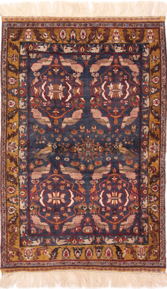 Afghanischer Teppich Afghan Mauri Seide 173x115 173x115, Perserteppich Handgeknüpft
