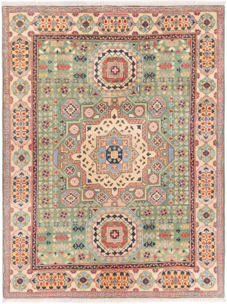 Pakistani rug Kazak 6'9"x5'1" 6'9"x5'1", Persian rug Hand-knotted