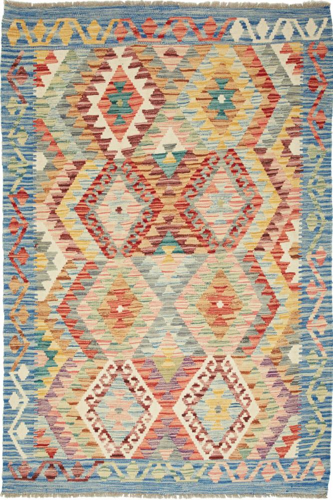 Tapete afegão Kilim Afegão 181x123 181x123, Tapete persa Tecido à mão