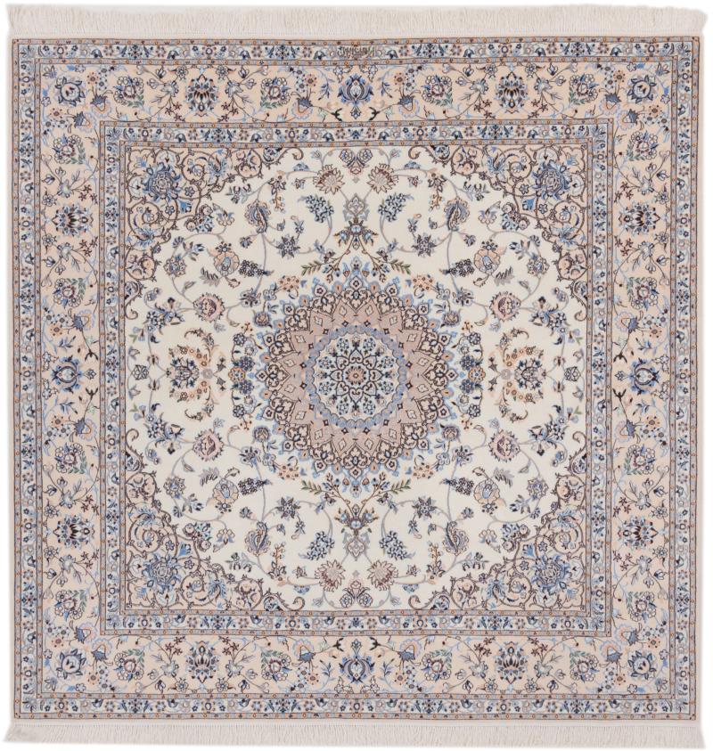 Persian Rug Nain 6La 203x205 203x205, Persian Rug Knotted by hand