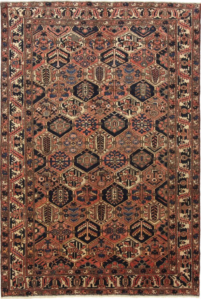 Persisk tæppe Bakhtiar 311x209 311x209, Persisk tæppe Knyttet i hånden