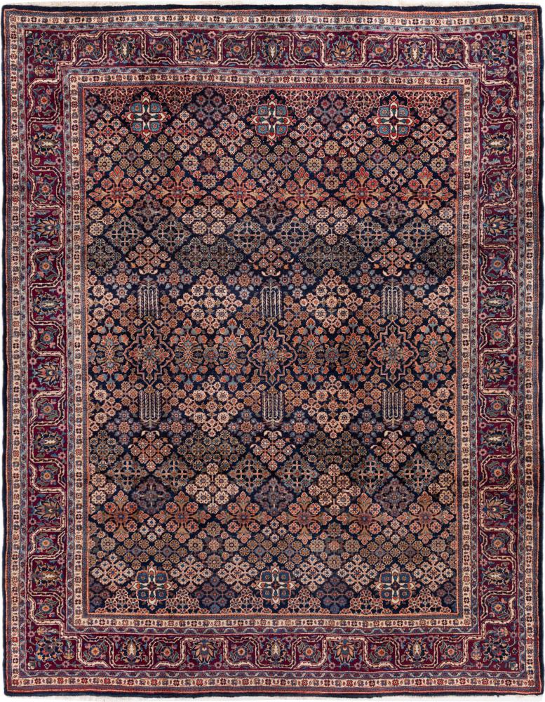 Περσικό χαλί Meymeh 350x274 350x274, Περσικό χαλί Οι κόμποι έγιναν με το χέρι