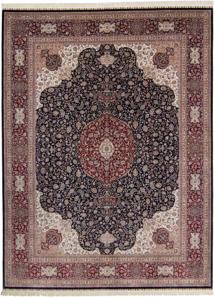 Kínai szőnyeg Hereke Selyem 12'1"x9'0" 12'1"x9'0", Perzsa szőnyeg Kézzel csomózva