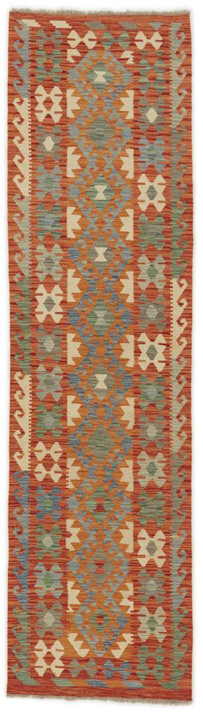 Afghanischer Teppich Kelim Afghan 299x77 299x77, Perserteppich Handgewebt