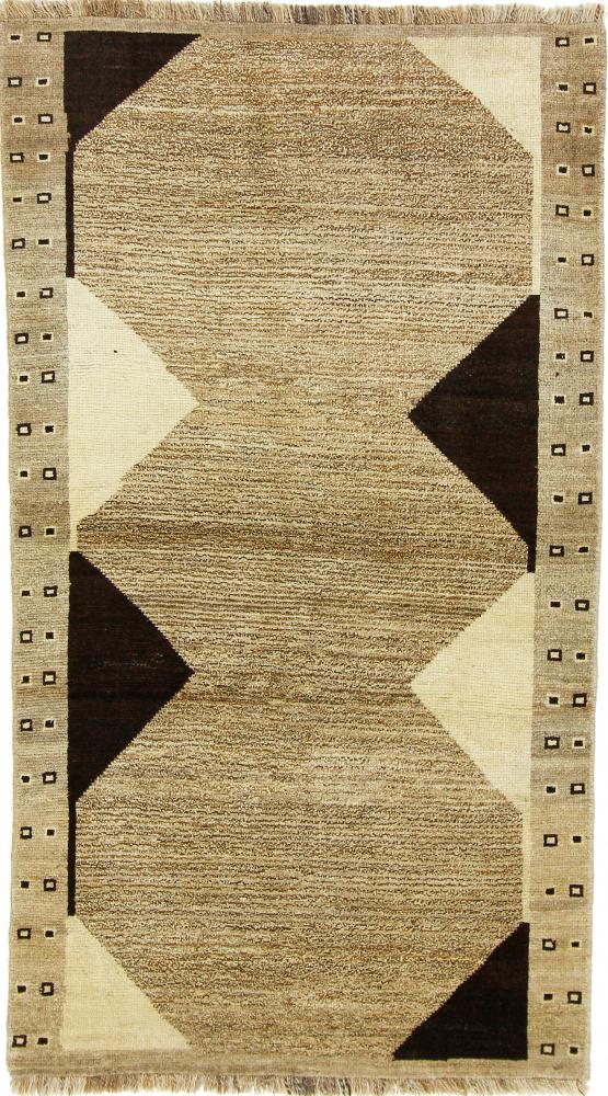 Tapis persan Persan Gabbeh Ghashghai 184x101 184x101, Tapis persan Noué à la main