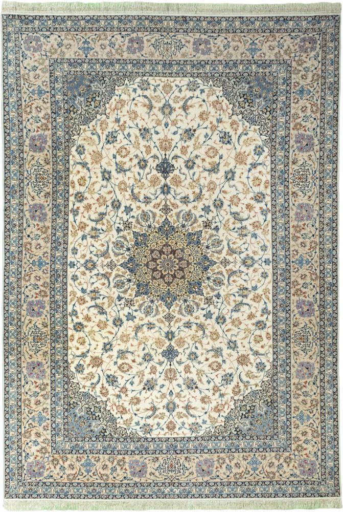 Tapis persan Ispahan Chaîne de Soie 344x238 344x238, Tapis persan Noué à la main