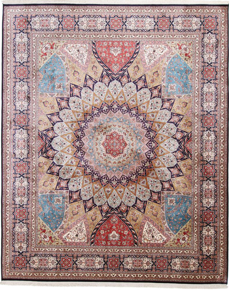 Covor indian Kashmir Mătase Single Knot 308x252 308x252, Covor persan Lucrate de mână