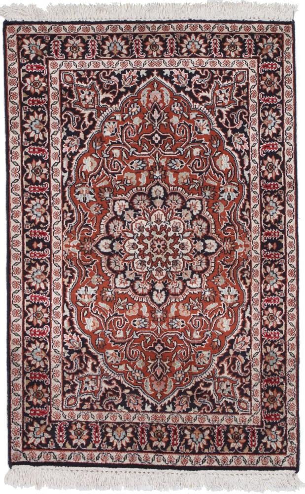 Tapis indien Cachemire Soie 95x63 95x63, Tapis persan Noué à la main