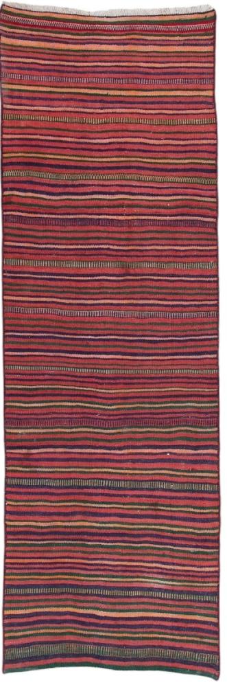 Persisk tæppe Kelim Fars Antikke 273x91 273x91, Persisk tæppe Håndvævet