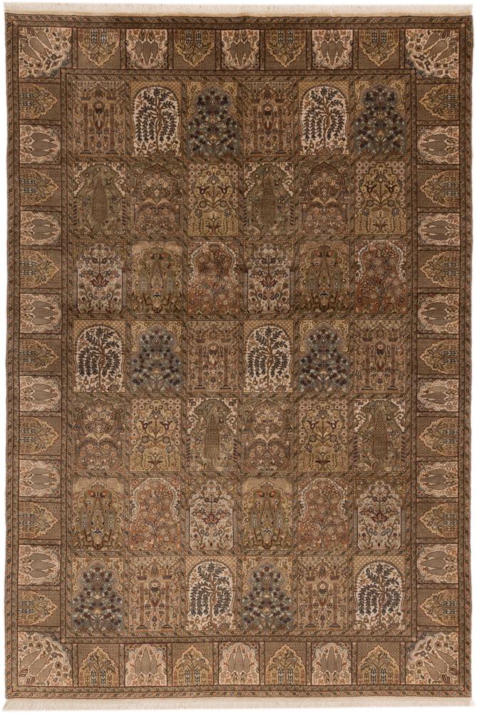 Tapis indien Indo Tabriz 299x203 299x203, Tapis persan Noué à la main