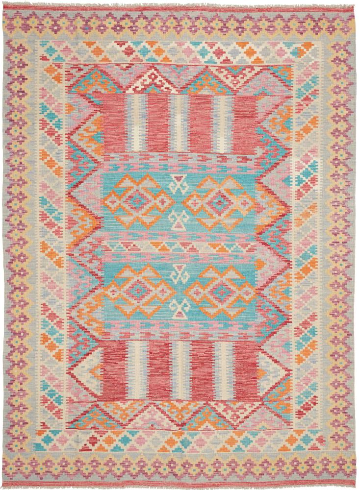 Afghan rug Kilim Afghan 242x173 242x173, Persian Rug Woven by hand