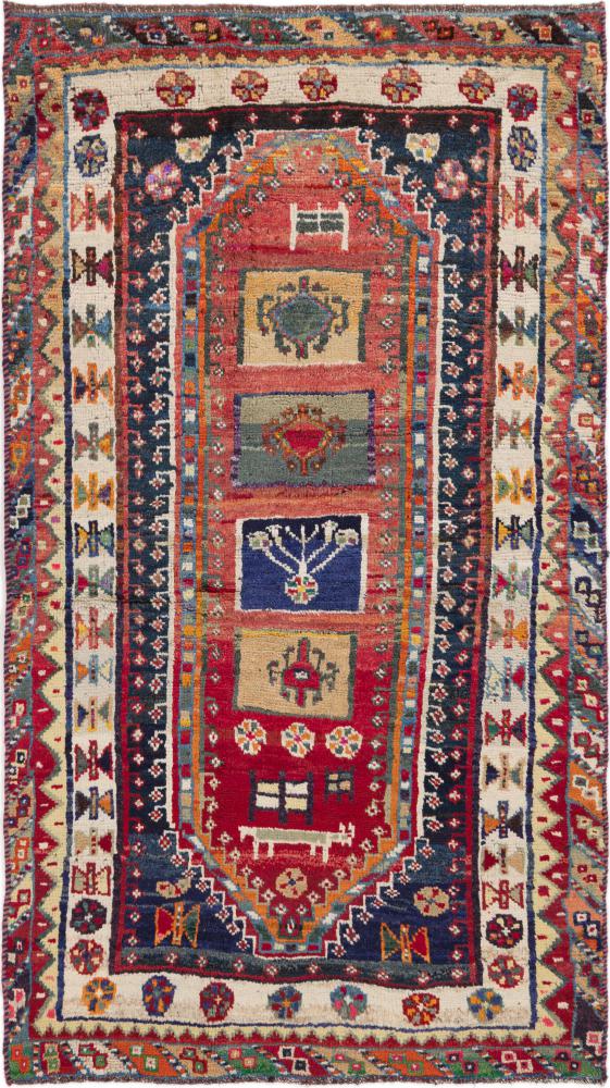 Tappeto persiano Persia Gabbeh Ghashghai 215x125 215x125, Tappeto persiano Annodato a mano